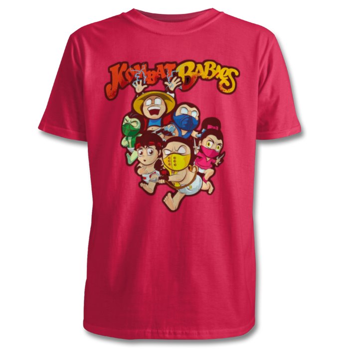 Mortal Kombat Kombat Babies T-Shirt | Chibi MK Gaming Graphic Tee