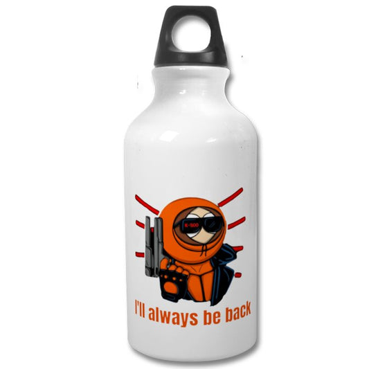 South Park & Terminator - I'll Always Be Back Water Bottle