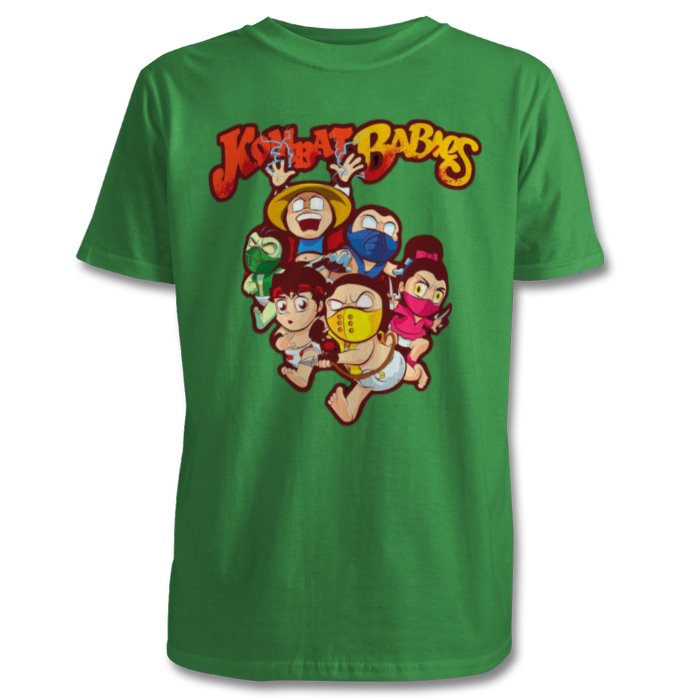Mortal Kombat Kombat Babies T-Shirt | Chibi MK Gaming Graphic Tee