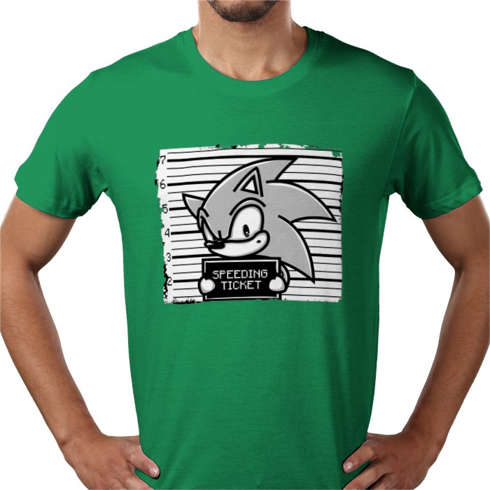 Sonic The Hedgehog — Speeding Charges T-Shirt