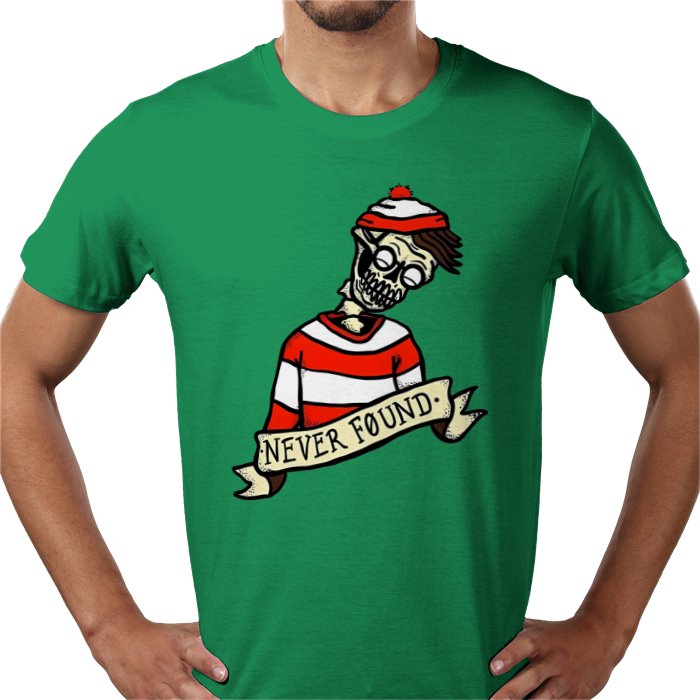 Wheres Wally - Never Found T-shirt