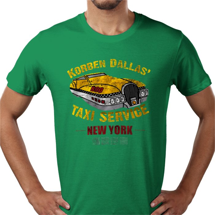 The Fifth Element - Korben's Taxi Service T-Shirt