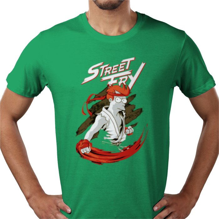 Futurama x Street Fighter - Street Fry T-shirt