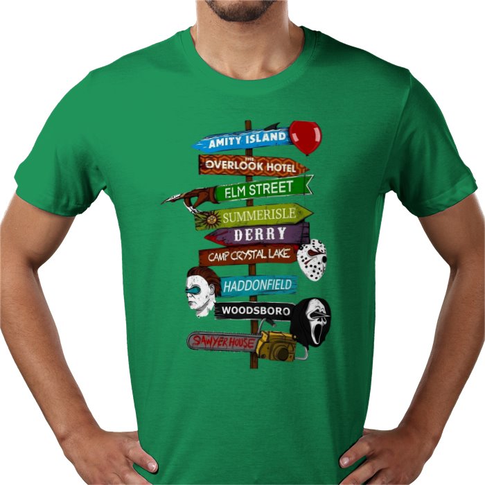 Horror Signs T Shirt