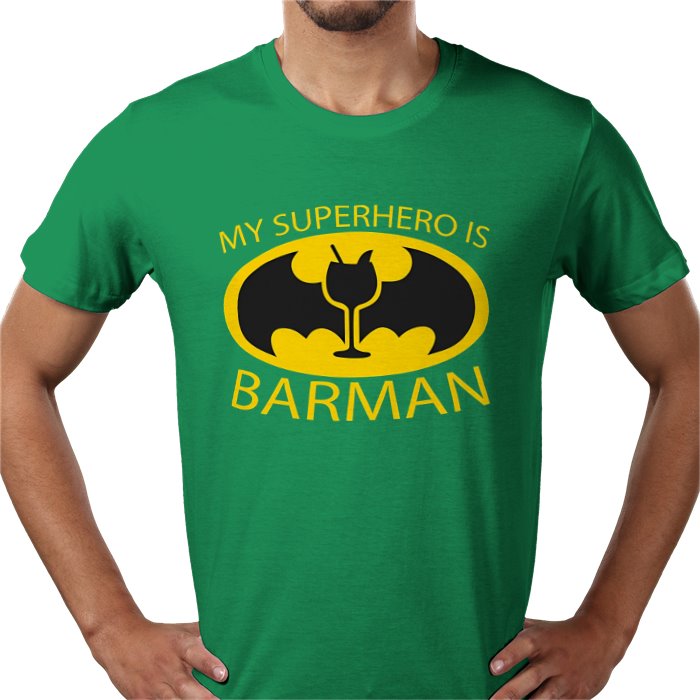 My Superhero Is Barman T-shirt
