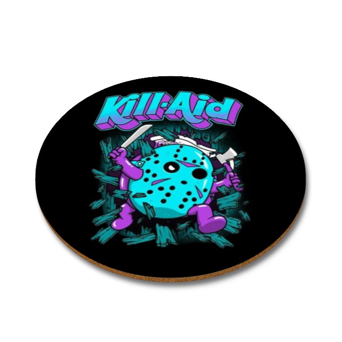 Kool-Aid x Friday 13th - Kill Aid Round Coasters
