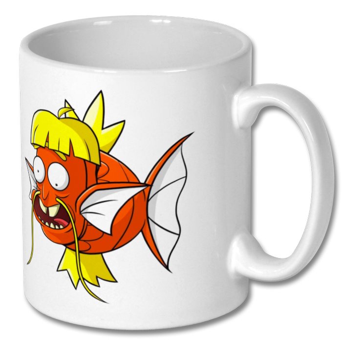 Rick & Morty & Pokémon - Magikarp Mug