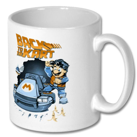 Mario Kart & Back To The Future - Back To The Kart Mug