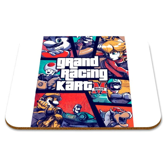 Mario Kart & Grand Theft Auto - Grand Racing Kart Placemat