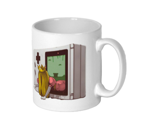 Nintendo Game Boy & Super Mario Bro's & The Ring - Princess Samara Mug