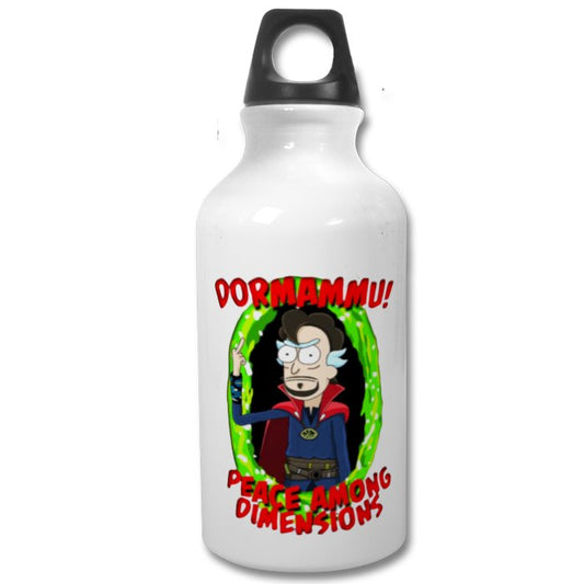 Rick & Morty & Dr Strange - Rick Strange Water Bottle