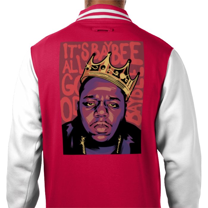 Biggie Smalls - Art Style Varsity Jacket