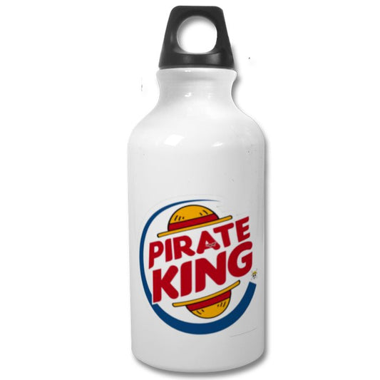 One Piece & Burger King - Pirate King Water Bottle