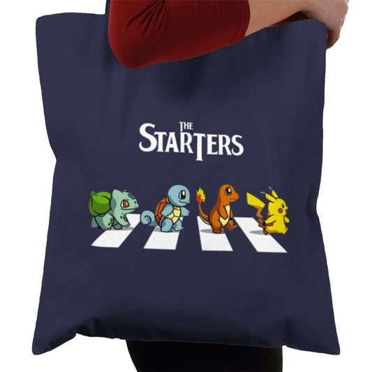 Pokémon & The Beatles - Abby Road Starters Tote Bag