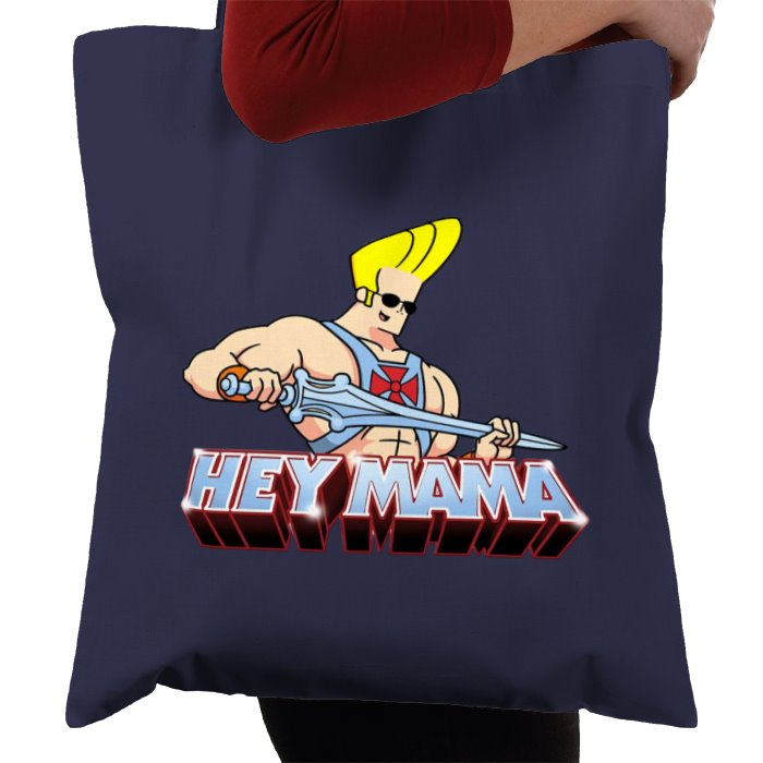 Johnny Bravo & He-Man - Hey Mama Tote Bag