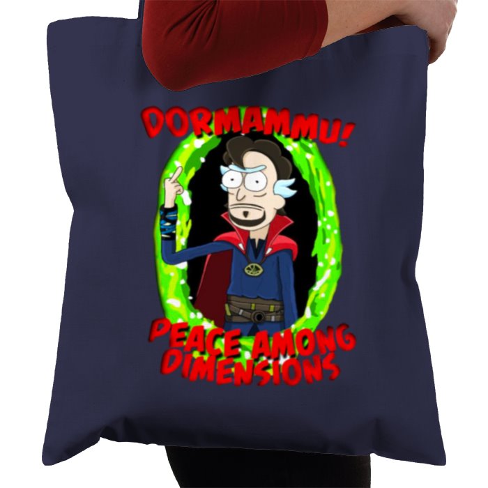 Rick & Morty & Dr Strange - Rick Strange Tote Bag