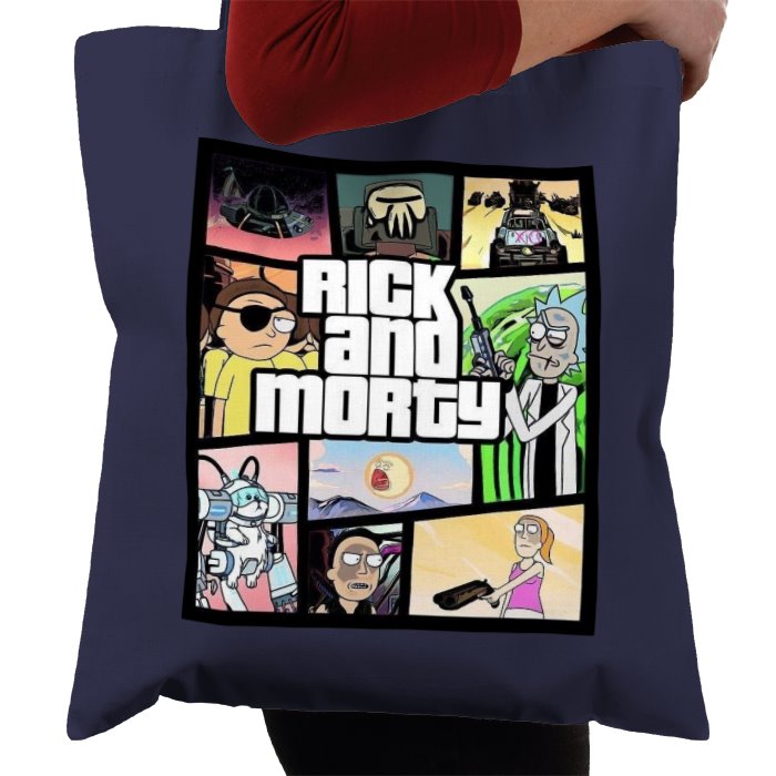 Rick & Morty & Grand Theft Auto - Grand Theft Auto Style Bag