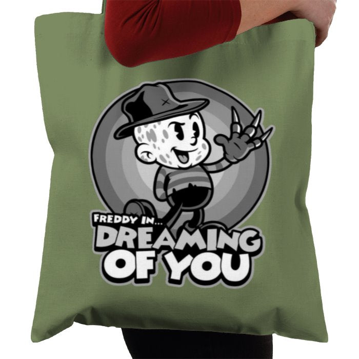 Looney Tunes & A Nightmare On Elm Street - Dreaming Of You Tote Bag