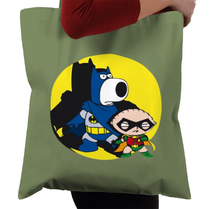 Family Guy & Batman - Batman & Robin Tote Bag