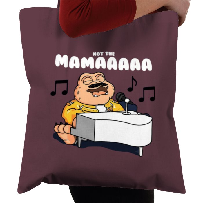 Dinosaurs & Freddy Mercury - Not The Mama Tote Bag