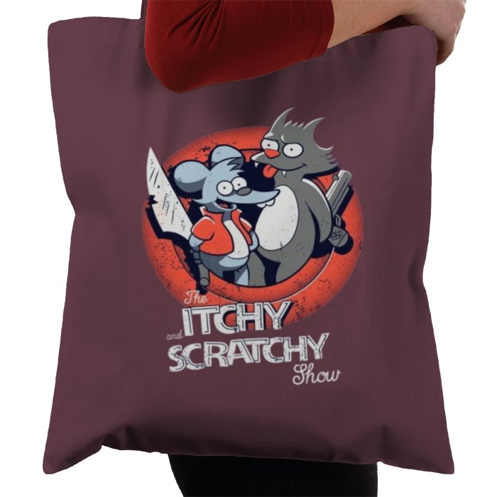 The Simpsons - The Itchy & Scratchy Show Tote Bag