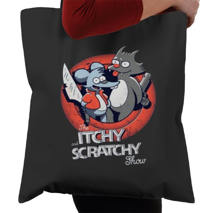 The Simpsons - The Itchy & Scratchy Show Tote Bag