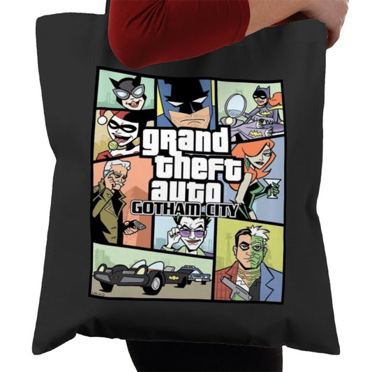 Batman x Grand Theft Auto - Grand Theft Auto Gotham Tote Bag