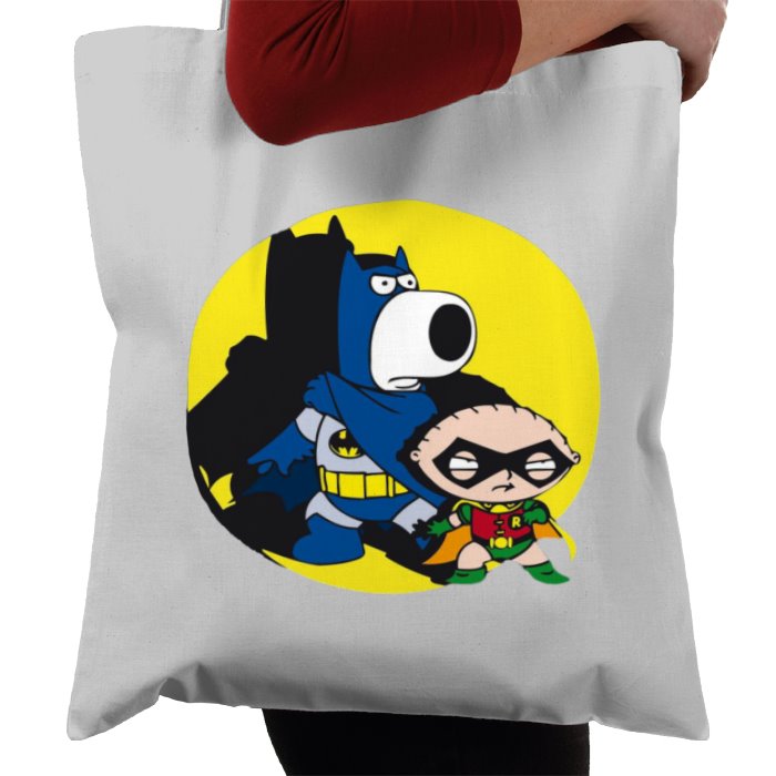 Family Guy & Batman - Batman & Robin Tote Bag