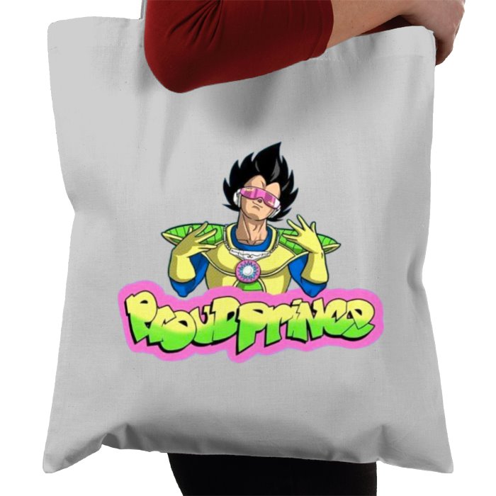 Dragonball Z & The Fresh Prince Of Bel Air - Proud Prince Tote Bag