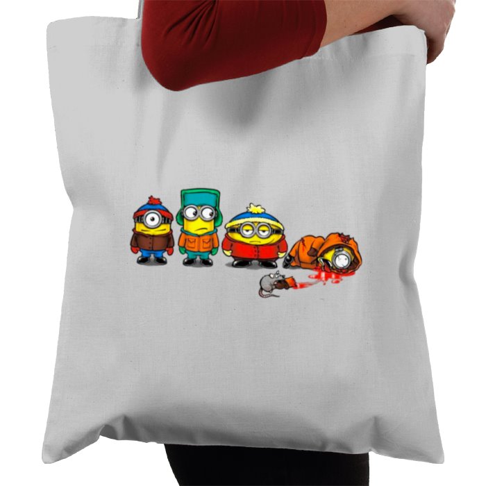 Minions & South Park - Oh My God! They Killed Kevin Tote Bag