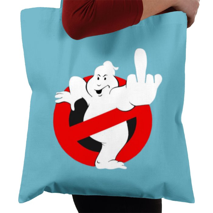 Ghostbusters - Rude Logo Tote Bag