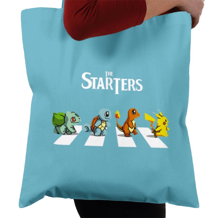 Pokémon & The Beatles - Abby Road Starters Tote Bag