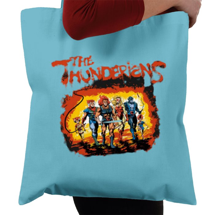 Thundercats & The Warriors - The Thundarians Tote Bag