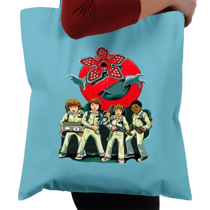 Stranger Things & Ghostbusters - Stranger Busters Tote Bag