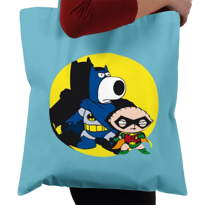 Family Guy & Batman - Batman & Robin Tote Bag