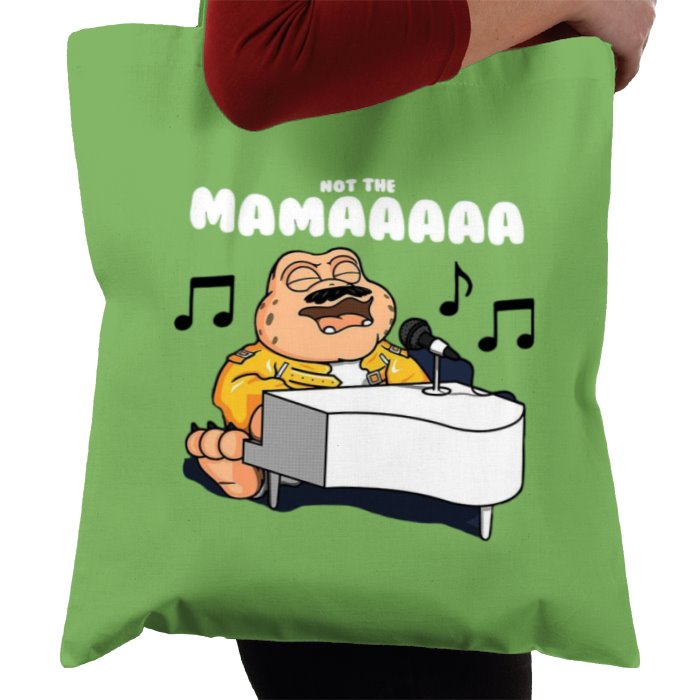 Dinosaurs & Freddy Mercury - Not The Mama Tote Bag