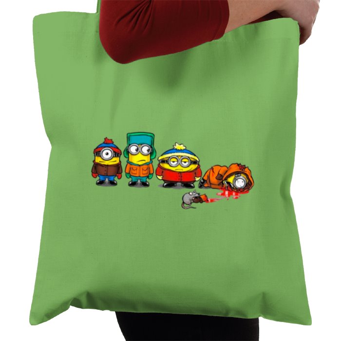 Minions & South Park - Oh My God! They Killed Kevin Tote Bag