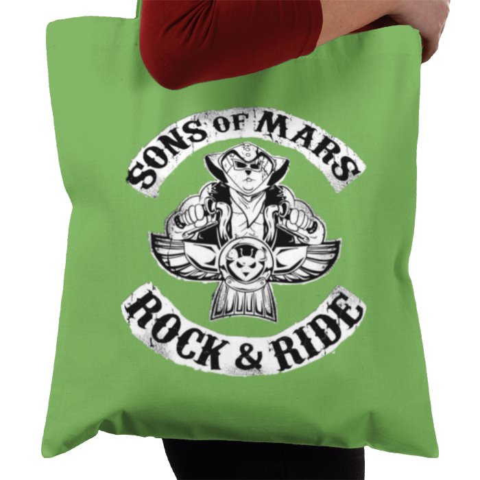 Biker Mice From Mars x Sons Of Anarchy - Sons Of Mars Tote Bag