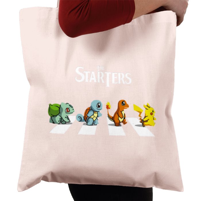 Pokémon & The Beatles - Abby Road Starters Tote Bag