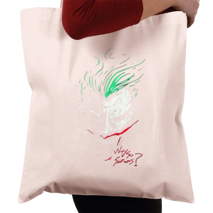 Batman - Joker's Why So Serious Tote Bag