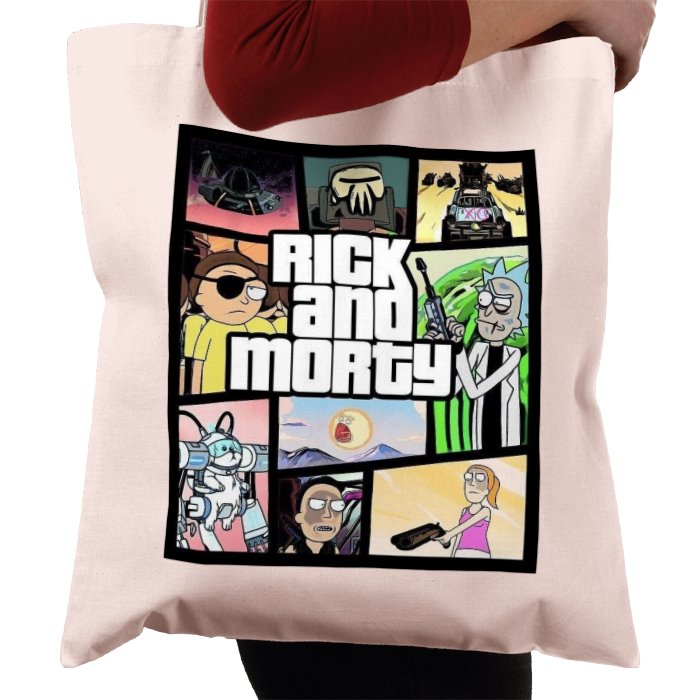 Rick & Morty & Grand Theft Auto - Grand Theft Auto Style Bag