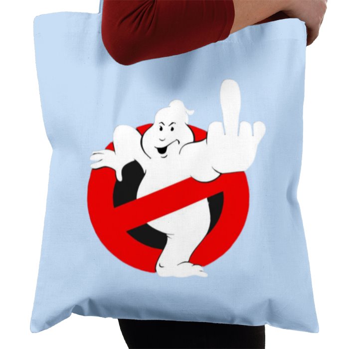 Ghostbusters - Rude Logo Tote Bag