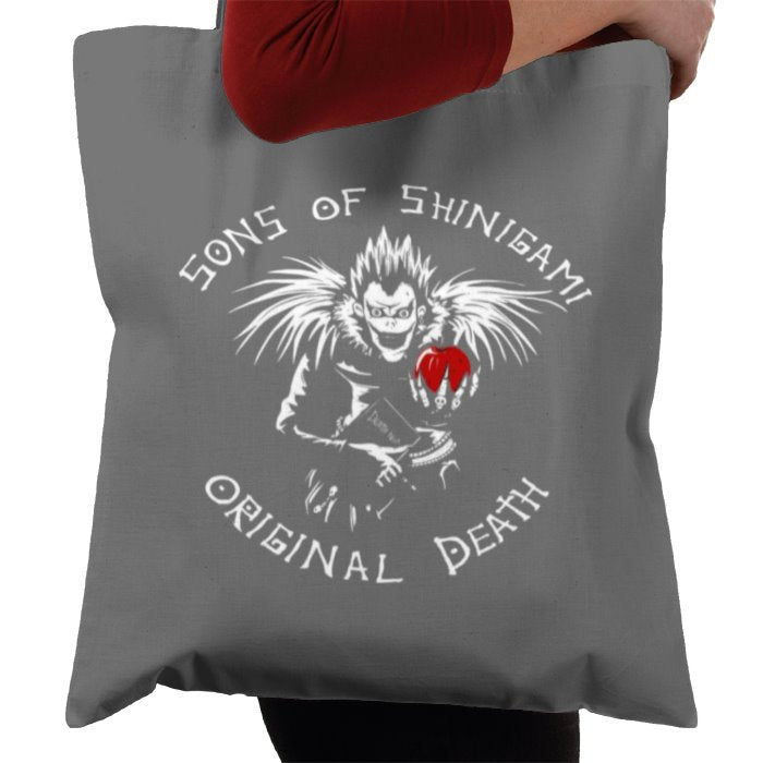 Death Note & Sons Of Anarchy - Sons Of Shinigami Tote Bag