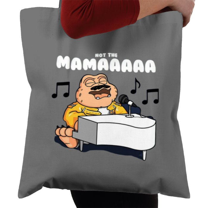 Dinosaurs & Freddy Mercury - Not The Mama Tote Bag