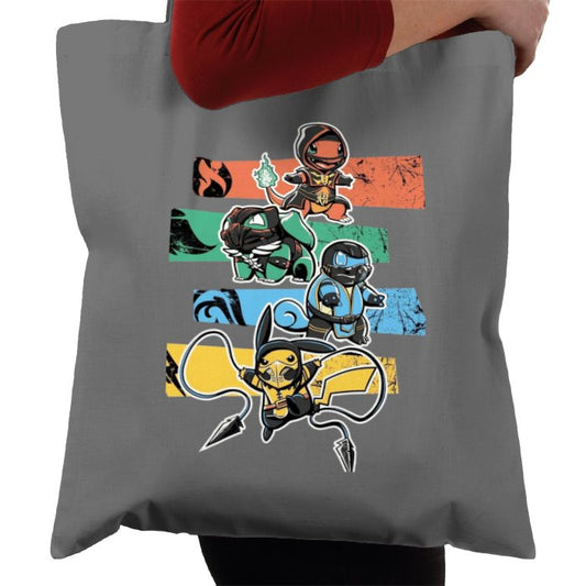 Pokémon x Mortal Kombat - Kombat Starters Tote Bag