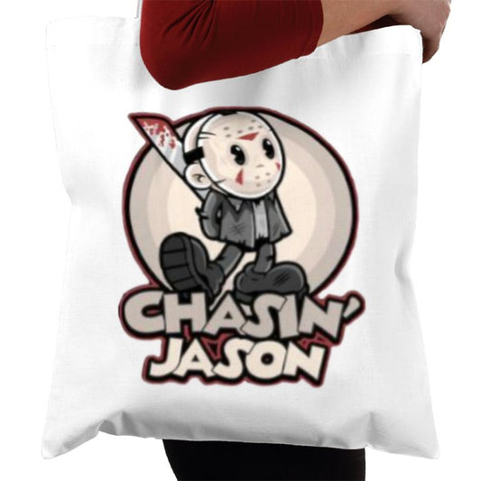 Looney Tunes & Friday 13th - Chasin Jason Tote Bag