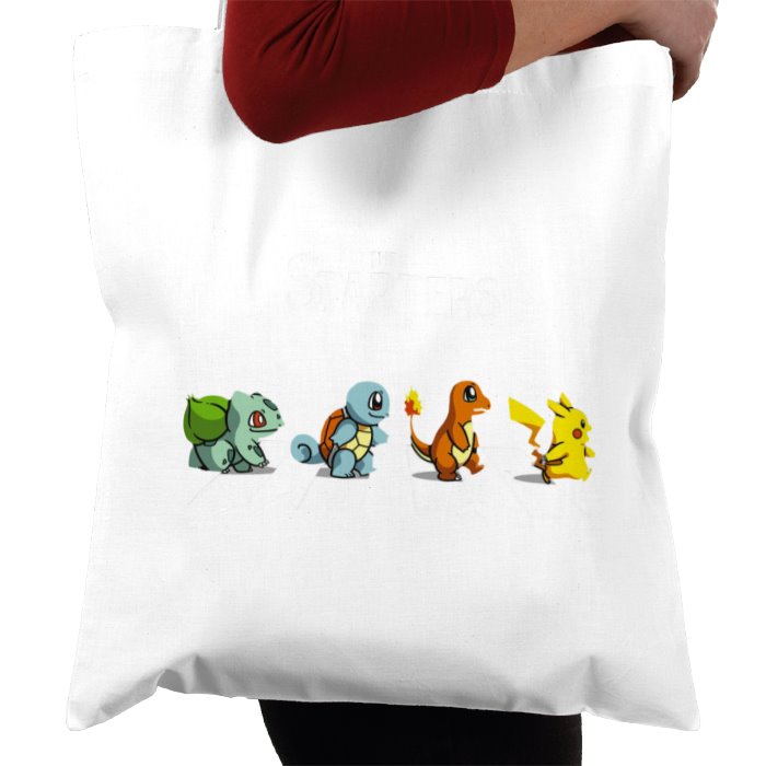 Pokémon & The Beatles - Abby Road Starters Tote Bag