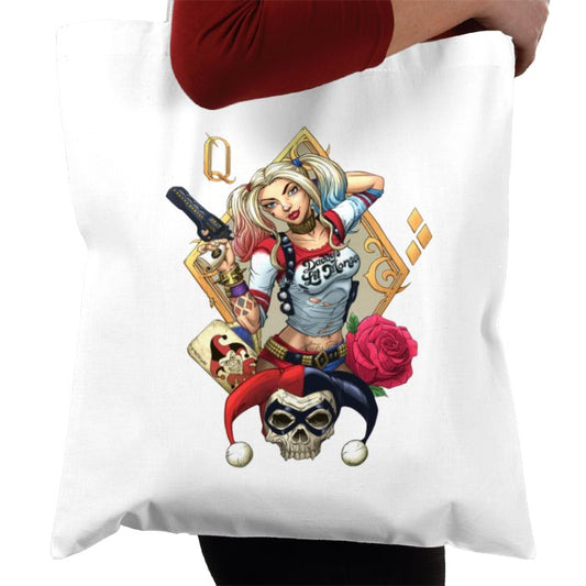 Batman - Harley Quin Card Tote Bag