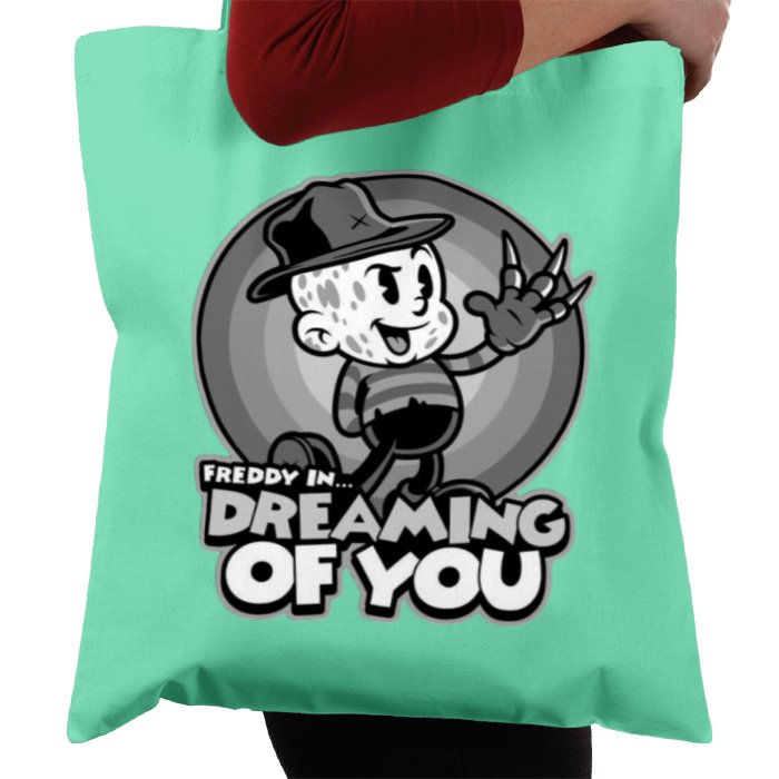 Looney Tunes & A Nightmare On Elm Street - Dreaming Of You Tote Bag