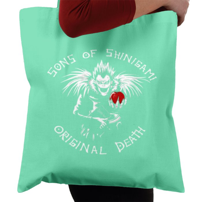 Death Note & Sons Of Anarchy - Sons Of Shinigami Tote Bag